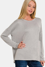 Load image into Gallery viewer, Zenana Ribbed Striped Long Sleeve T-Shirt