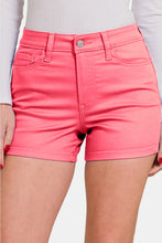 Load image into Gallery viewer, Zenana High Waist Denim Shorts