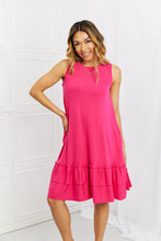 Load image into Gallery viewer, Zenana In The Groove Full Size Sleeveless Ruffle Dress
