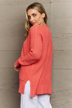 Load image into Gallery viewer, Zenana Bright &amp; Cozy Full Size Waffle Knit Cardigan
